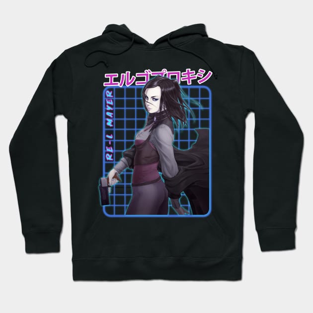 Ergo Proxy Chronicles ReL's Search For Identity Hoodie by Iron Astronaut